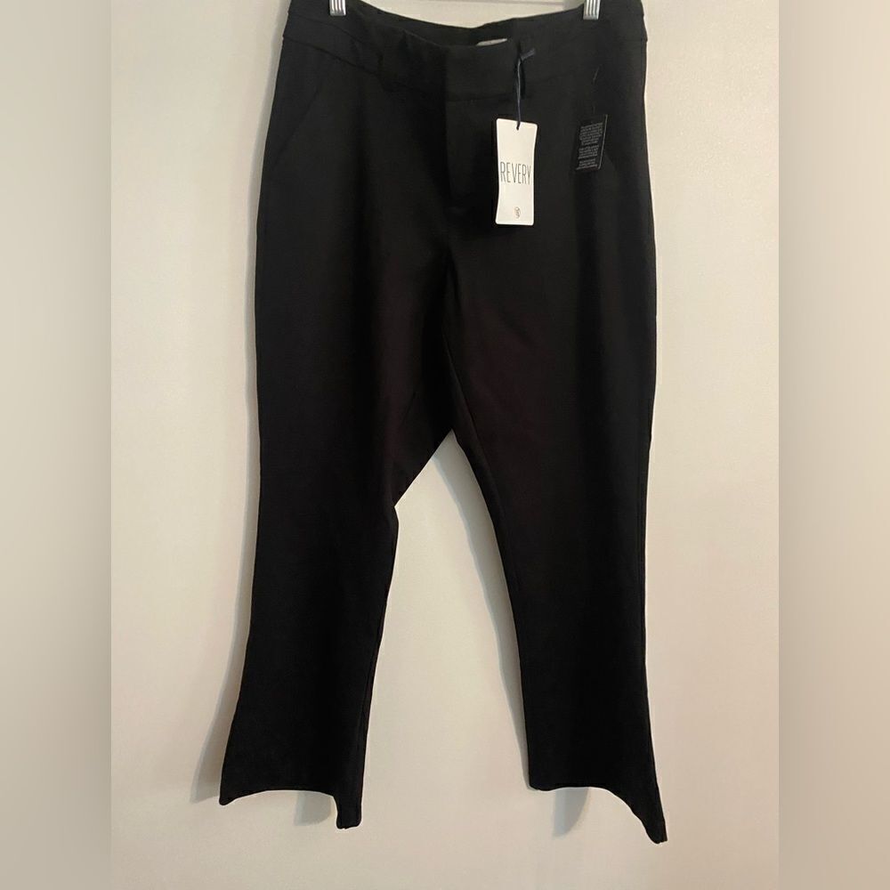 Revery Black Flare trousers, size 14